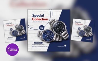 Sehen Sie sich die Designvorlage für den Sonderkollektionsverkauf an