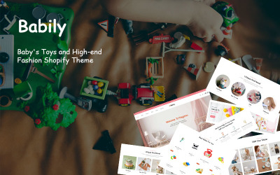 Baby - Babyspeelgoed en high-end mode Shopify-thema