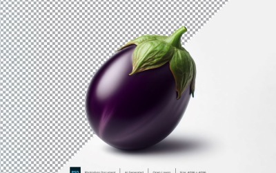 Brinjal färska grönsaker Transparent bakgrund 02