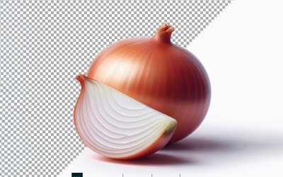 Lök färsk grönsak Transparent bakgrund 03