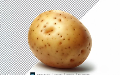 Potatis färska grönsaker Transparent bakgrund 03
