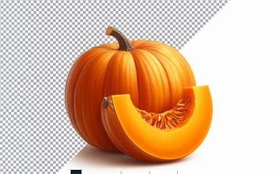 Pumpa färska grönsaker Transparent bakgrund 01