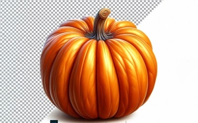 Pumpa färska grönsaker Transparent bakgrund 02