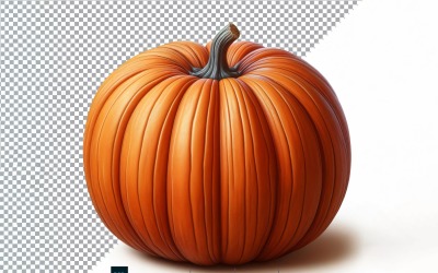 Pumpkin Fresh Vegetable Transparent background 03