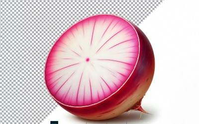 Radish Fresh Vegetable Transparent background 07
