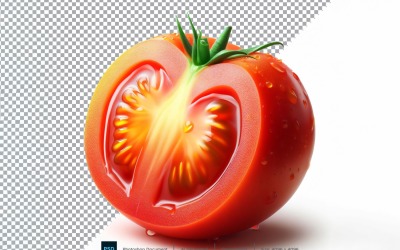 Tomat färsk grönsak Transparent bakgrund 03
