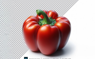 Capsicum färska grönsaker Transparent bakgrund 10