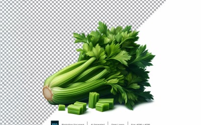 Celery Fresh Vegetable Transparent background 05