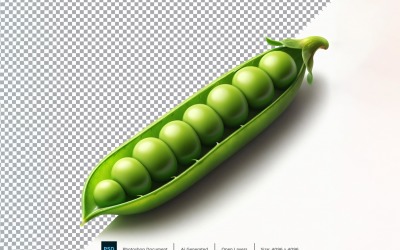 Grüne Bohne, frisches Gemüse, transparenter Hintergrund 12
