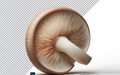 Funghi vegetali freschi Sfondo trasparente 03