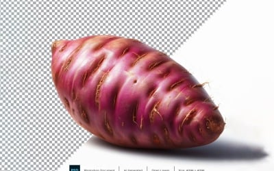 Sötpotatis färska grönsaker Transparent bakgrund 01
