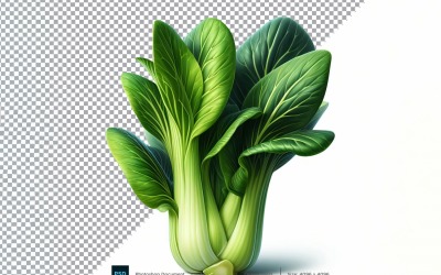 Bok Choy Légumes frais Fond transparent 07