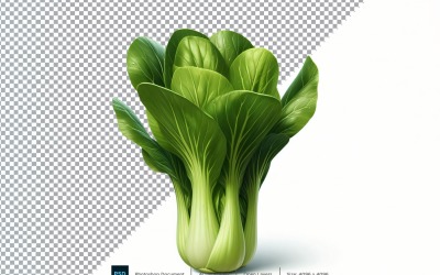 Bok Choy friss zöldség átlátszó háttér 08