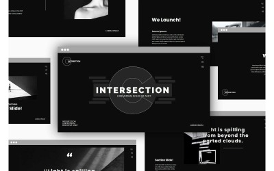 Snijpunt PowerPoint-presentatiesjabloon