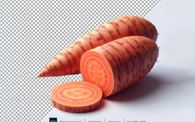 Yam Fresh Vegetable Transparent bakgrund 10