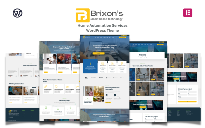 Brixon - Domácí automatizace a bezpečnostní služby Téma WordPress