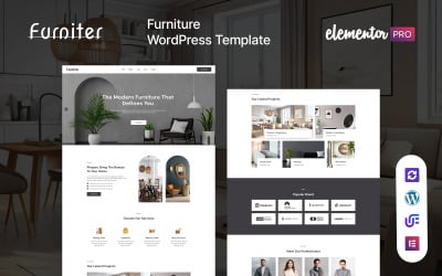 Furniter - Tema WordPress de fabricação de móveis e decoração de interiores