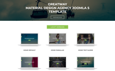 Greatway - Plantilla Joomla 5 para agencia de diseño