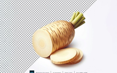Parsnip Fresh Vegetable Transparent background 08