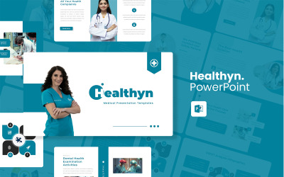 Healthyn - Medische PowerPoint-sjabloon