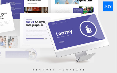 Learny – Modèle de présentation sur l’éducation