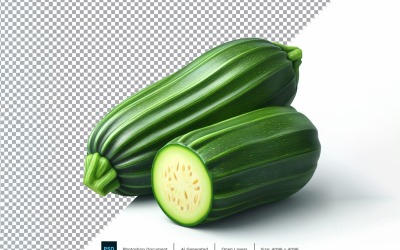 Zucchini Fresh Vegetable Transparent background 05