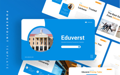Eduverst – Oktatási Egyetem PowerPoint sablon