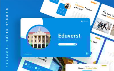 Eduverst – szablon prezentacji Google Uniwersytetu Edukacyjnego