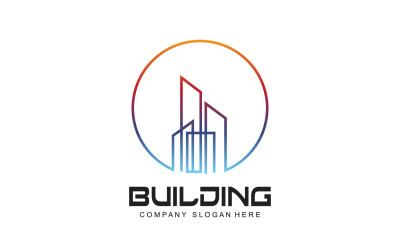 Logo-Design für den Bau von Städten V1