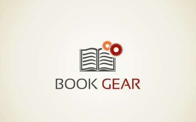 Логотип в виде книги для сайта и приложения