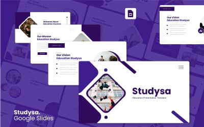 Studysa - Plantilla de diapositivas de Google sobre educación