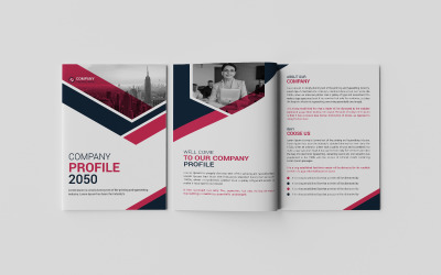Kreatywny i nowoczesny szablon projektu broszury firmowej