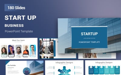 START UP - Бізнес шаблон PowerPoint