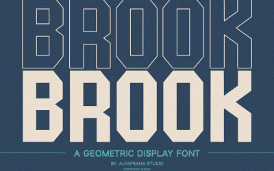 Brook - Pantalla geométrica