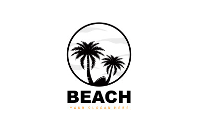 Palma Logo Beach Summer DesignV9