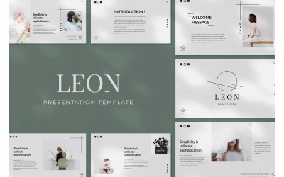 Leon PowerPoint-Präsentationsvorlagen