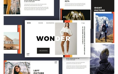 Wonder Multipurpose PowerPoint-presentationsmallar