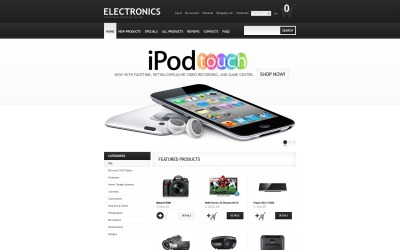 Šablona ZenCart elektroniky online