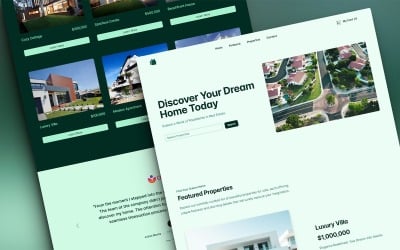 Properta - HTML-шаблон целевой страницы недвижимости