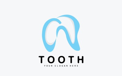 Logotipo del diente VectorrV5 de salud dental