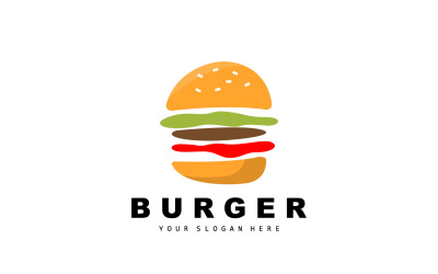 Burger-Logo-Fastfood-Design VectorV7