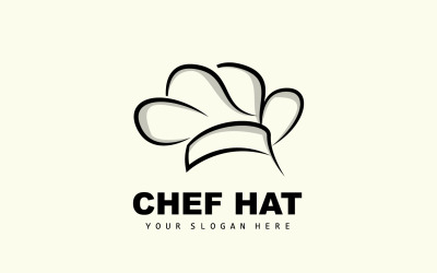 Création de logo de chef Inspiration de cuisine vectorV25