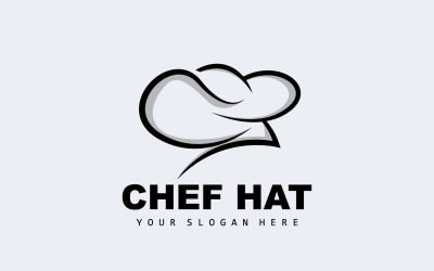 Дизайн логотипа шеф-повара Кулинарное вдохновение векторV20