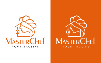 Дизайн логотипу «Міс МастерШеф» з органічної домашньої їжі