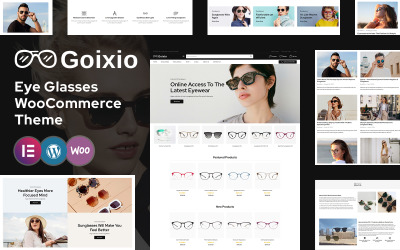 Goixio - Güneş Gözlüğü, Gözlük WooCommerce Teması
