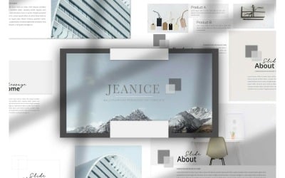 Jeanice PowerPoint-presentationsmallar