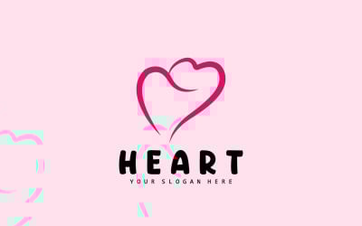 Cuore Logo Amore Design San ValentinoV13