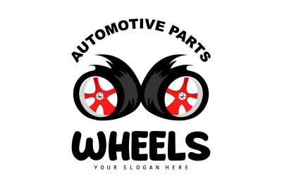 Logotyp för fordonshjulservice Automotive DesignV9