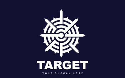 Target Logo Arrow Shooting DesignV2