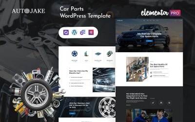 Autojake – WordPress-Theme für Autoreparatur und Autoteile